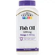 Омега 3 21st Century Fish Oil /Omega 3, 1200mg/360mg, Maximum Strength 90 Softgels - изображение 1