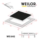 Поверхность индукционная WEILOR WIS 642 BS - изображение 3