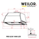 Вытяжка полновстраиваемая WEILOR PBE 6230 SS 1000 LED - изображение 9