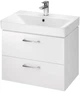 Тумба подвесная CERSANIT B387 Lara S801-359 белая с умывальником Mille Slim 60 - изображение 1