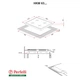 Поверхня газо-електрична 3+1 Perfelli HKM 631 W - зображення 9