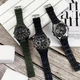 Армейские часы мужские наручные противоударные с подсветкой Sanda 6008 Green-Black - изображение 7
