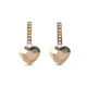 Серебряный комплект Spark зі Swarovski Heart Romance NKS2808RG - зображення 2