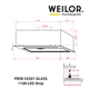 Вытяжка Weilor PBSR 52301 GLASS WH 1100 LED Strip - изображение 11