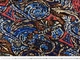 Ткань Трикотаж восточный орнамент, синий, пог. м. (т20, 12832, дА37 цв1) - изображение 5