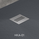 Душовий піддон RADAWAY Kyntos F 140x80 колір антрацит HKF14080-64 - зображення 5