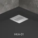 Душевой поддон RADAWAY Kyntos A 100x100 цвет черный HKA100100-54 - изображение 5