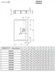 Душевой поддон RADAWAY Argos D 100x90 на ножках 4ADN910-02 - изображение 2