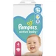 Підгузки Pampers Active Baby Розмір 4 Junior Extra Sleep 132 штук Maxi 9-14 кг - зображення 3