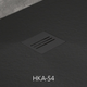 Душовий піддон RADAWAY Kyntos F 140x100 колір чорний HKF140100-54 - зображення 6