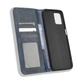 Чохол-книжка Deexe Retro Style для Motorola Moto G32 - Blue - зображення 6