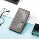 Чехол Vintage для Motorola Moto E20 / E40 книжка кожа PU с визитницей серый - изображение 5
