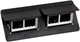 Выдвижной люк 2х4 модуля Legrand DLP desk Черный - изображение 1