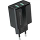 Зарядний пристрій Grand-X 5V 2,1A Black + cable USB-Lightning (CH15LTB) - зображення 3