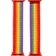 Ремешок Nylon для Apple watch 38mm/40mm (Разноцветный / Rainbow) Epik (120506) - изображение 1