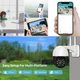 "PTZ-D4" Уличная IP Wi-Fi камера Видеонаблюдения Купольная Поворотная IP66 (бело-черная) - изображение 11