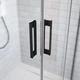 Душевая кабина RADAWAY Idea Black KDS 100Lx75R 10115100-54-01L+10117075-01-01 - изображение 7