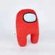Мягкая игрушка Weber Toys космонавт Among Us 20см красный (WT6672) - изображение 1