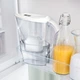 Фільтр-глечик Brita Marella Memo + 3 картриджа 2.4 л (1.4 л очищеної води), білий - изображение 9