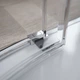 Душевая кабина RADAWAY Idea PDD 90Lx80Rx200 стекло прозрачное 387139-01-01 + 387151-01-01 - изображение 5