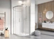 Душевая кабина RADAWAY Idea PDD 120Lx90Rx200 стекло прозрачное 387139-01-01 + 387159-01-01 - изображение 6