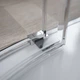 Душевая кабина RADAWAY Idea PDD 80Lx90Rx200 стекло прозрачное 387139-01-01 + 387150-01-01 - изображение 5