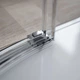 Душевая кабина RADAWAY Idea PDD 80Lx90Rx200 стекло прозрачное 387139-01-01 + 387150-01-01 - изображение 7