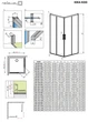 Душевая кабина RADAWAY Idea Gold KDD 110Lx90R 387063-09-01L+387060-09-01R в комплекте без поддона - изображение 2