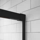 Душевая кабина RADAWAY Idea Black PDD 120Lx90Rx200 стекло прозрачное черный профиль 387139-01-01 + 387159-54-01 - изображение 5