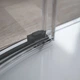 Душова кабіна RADAWAY Idea Black PDD 90Lx80Rx200 скло прозоре чорний профіль 387139-01-01 + 387151-54-01 - зображення 8