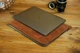 Кожаный чехол для MacBook на молнии с войлоком Дизайн №41, натуральная Винтажная кожа, цвет Коньяк - изображение 6