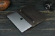 Шкіряний чохол для MacBook Дизайн №37, натуральна Вінтажна шкіра, колір коричневий відтінок Шоколад - зображення 2