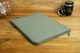 Кожаный чехол для MacBook на молнии с войлоком Дизайн №41, натуральная кожа Grand, цвет Серый - изображение 1