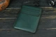 Кожаный чехол для MacBook Дизайн №25, натуральная кожа итальянский Краст, цвет Зеленый - изображение 2