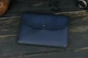 Кожаный чехол для MacBook Дизайн №35, натуральная кожа итальянский Краст, цвет Синий - изображение 2
