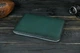 Кожаный чехол для MacBook Дизайн №2 с войлоком, натуральная кожа итальянский Краст, цвет Зеленый - изображение 1