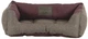 Legowisko dla psów i kotów FX Home Diplomata S 40x30x12 cm Burgundowo-szary (2820000011886) - obraz 2