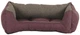 Legowisko dla psów i kotów FX Home Diplomata S 40x30x12 cm Burgundowo-szary (2820000011886) - obraz 8