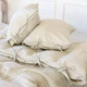 Простынь MirSon Лен Organic Natural Line 220х240 см Grey sky (2200005373040) - изображение 4