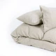 Простынь MirSon Лен Organic Natural Line 220х240 см Grey sky (2200005373040) - изображение 6