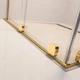 Скляна шторка для ванни RADAWAY Furo Gold PND II 160 ліва 10109838-09-01L+10112794-01-01 - зображення 6