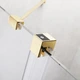 Скляна шторка для ванни RADAWAY Furo Gold PND II 160 ліва 10109838-09-01L+10112794-01-01 - зображення 7