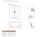 Стеклянная шторка для ванны RADAWAY Idea PN DWD 170 10004170-01-01 - изображение 2