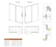 Скляна шторка для ванни RADAWAY Idea PN DWJ 150 10003150-01-01L ліва - зображення 2