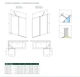Стеклянная шторка для ванны RADAWAY Nes PND II 120 10009120-01-01L левая - изображение 2