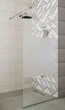 Душові двері Velino Pasific Bronze скло інтимато 150x200 - зображення 3