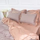 Комплект постельного белья MirSon Satin Жаккард Golden wheat 143х210 (2200005611630) - изображение 7