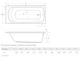 Ванна акриловая Radaway Kea 170x75 в комплекте с ножками и сифоном WA1-04-170x075US - изображение 2