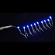 Гирлянда светодиодная Нить 1м 10шт LED Синий на батарейках No Brand - изображение 1