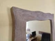 Настенное зеркало из массива дуба под старину HomeDeco 100х100 см - изображение 6